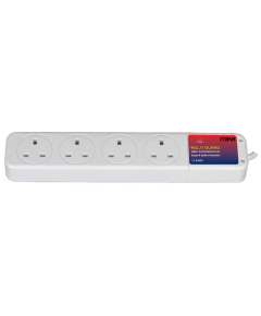 Mika MVPX13A4W 4 Way 13 Amps  Extension