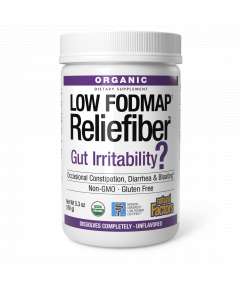 Natural Factors 150g Organic Low Fodmap Reliefiber Powder