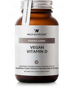 Wild Nutrition General Living Vegan Vitamin D 30 Capsules