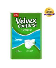 Velvex Conforta Large Four Pack Adult Diapers