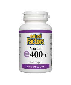 Natural Factors 400IU 90 Softgels