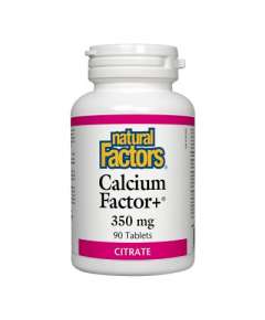 Natural Factors 350mg Calcium Factor+ 90 Tablets