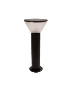 Tronic LL 7362-65-BK Black Cone-Shaped Garden Bollard Light