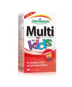 Jamieson 60 Kids' Multivitamin Tablets