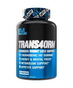 Evolution Nutrition Transform 60 Capsules Energized Weight Loss Support