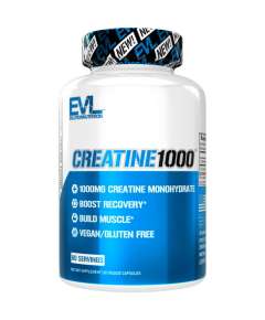Evolution Nutrition Creatine1000 120Capsules Supplement