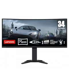 Lenovo G34w-30  Ultra-Wide Curved  WQHD Gaming Monitor