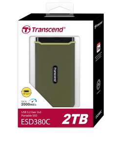 Transcend ESD380C 2TB Portable External SSD