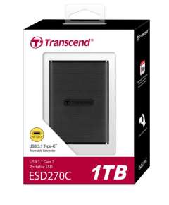 Transcend ESD270C 1TB Portable External SSD