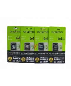 Oraimo 64GB MicroSD Memory Card