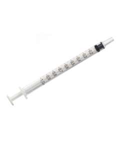 BD Plastipak 1ml Sterile Disposable Graduated Concentric Luer Slip 120Pack Syringes