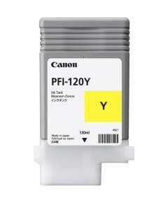 Canon PFI-120 Yellow 130ml Ink Cartridge