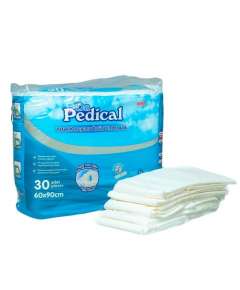 Dr Pedical 60cm by 90cm 30Pack Cotton Underpad Bed Liners