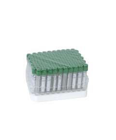 BD Sodium Heparin 100Pack Blood Collection Vacutainer Tubes, Draw Volume: 6ml