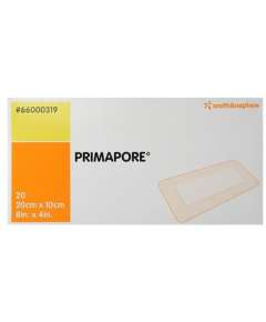 Smith and Nephew 20cm by 10cm 20Pack Primapore Adhesive Wound Dressing