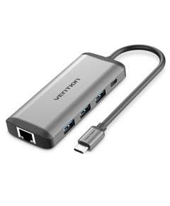 Vention USB C 8 in 1 Multifunction Docking Station