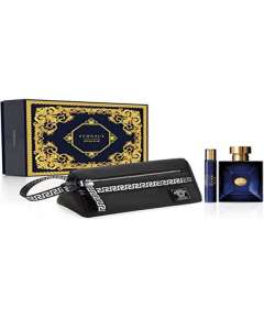 Versace Pour Homme Dylan Blue Edt Three Piece Men Perfume Gift Set
