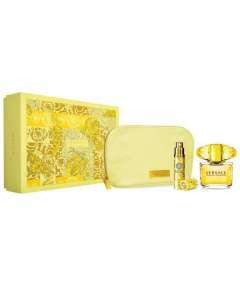 Versace Yellow Diamond Three Piece Edt Perfume Gift Set