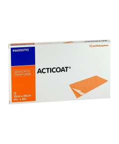 Smith and Nephew 10cm by 20cm Acticoat Antimicrobial Barrier Dressing