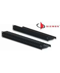 Siemon Cat 6A 24 Port shielded Patch panel