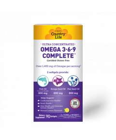 Country Life Omega 90Supplement Softgels Supplement