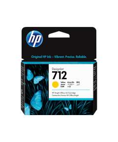 HP 712 29ml Yellow DesignJet Ink Cartridge