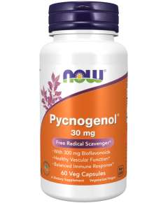 Now 30mg Pycnogenol 60Capsules Supplement