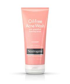 Neutrogena 198ml Oil Free Acne Wash Pink Grapefruit Foaming Scrub
