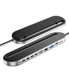 Vention THEBC USB C 12 in 1 Multifunction Docking Station