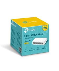 TP-Link TL-LS1005 5-Port 10/100Mbps Desktop Switch