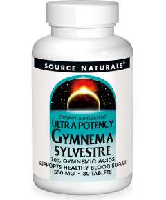 Source Naturals 550mg Ultra Gymnema Sylvestre 30 Tablets Supplement
