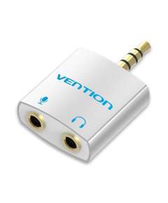 Vention 4 Pole 3.5mm Male to 2*3.5mm Female Audio Adapter