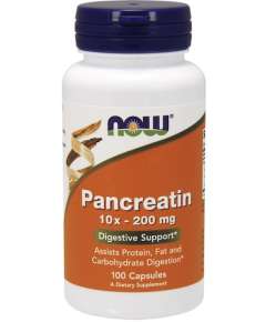 Now Pancreatin 2000mg 100Capsules Supplement