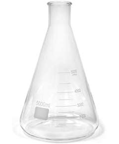 Pyrex 5000ml Glass Conical Flask