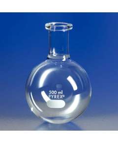 Pyrex 500ml Flat Bottom Boiling Flask