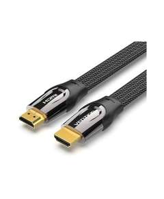 Vention Nylon Braided 4K Flat HDMI  2M Cable