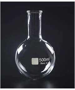 Griffchem Boro 500ml Flat Bottom Boiling Flask