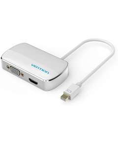 Vention HBBWB Mini DP To HDMI/VGA Converter 0.15 Meter