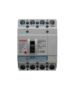 Tronic MB 0100-04-25 100 Amps 4 Pole MCCB Breaker
