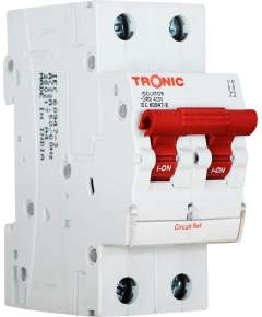 Tronic MC IS02-63 63Amps  Double Pole Isolator