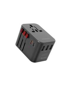 Promate TripMate-36W Protected Universal Travel Adapter