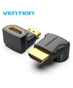 Vention HDMI 90 Degree Male to Female Black  Adapter