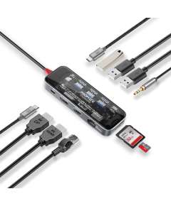 Promate TransHub-Pro Ultra-Fast Multiport USBC Hub