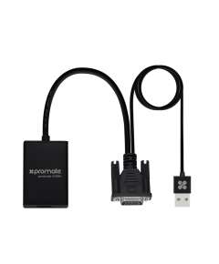 Promate ProLink-V2H VGA-to-HDMI® Adaptor Kit  Cable