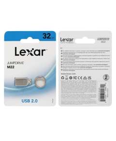 Lexar 32GB  JumpDrive M22 USB 2.0 Light Gold Flash Drive