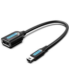 Vention CCTBB USB 2.0 Mini-B Male to A Female OTG Cable