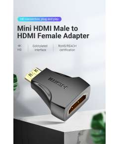 Vention Mini HDMI Male To HDMI Female Adapter