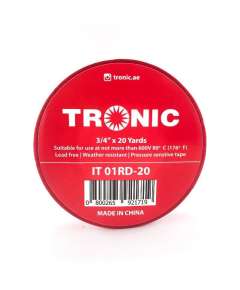Tronic IT 01RD-20 20 Yard Red Insulation Tape