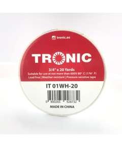 Tronic IT 01WH-20 20 Yards Insulation Tape