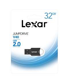 Lexar 32GB  JumpDrive V40 USB 2.0 Flash Drive